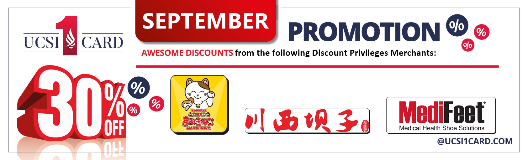SEPTEMBER PROMOTION SEPTEMBER PROMOTION